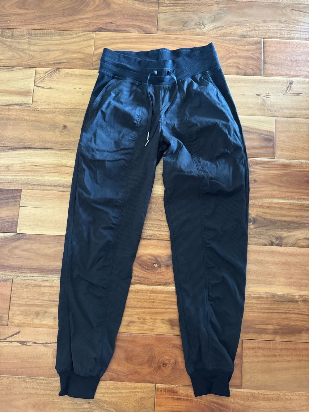 lululemon athletica black joggers
